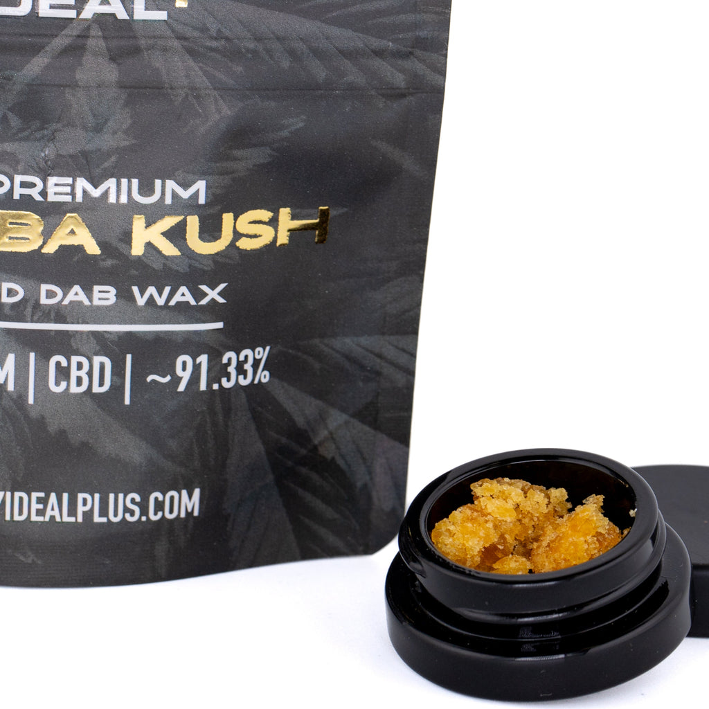 Bubba Kush 91.33% CBD Dab Wax 1g