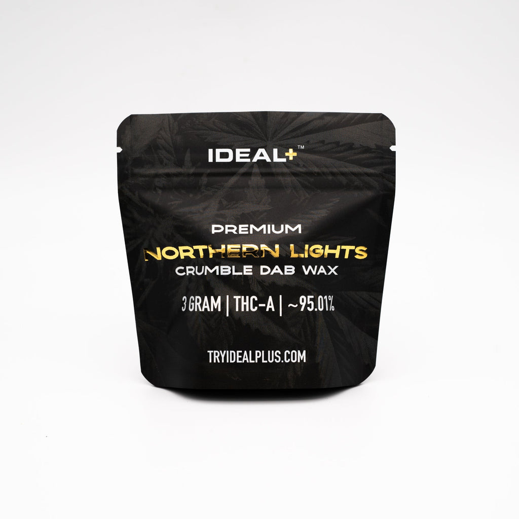 Northern Lights 95.01% THCa Crumble Dab Wax 3g
