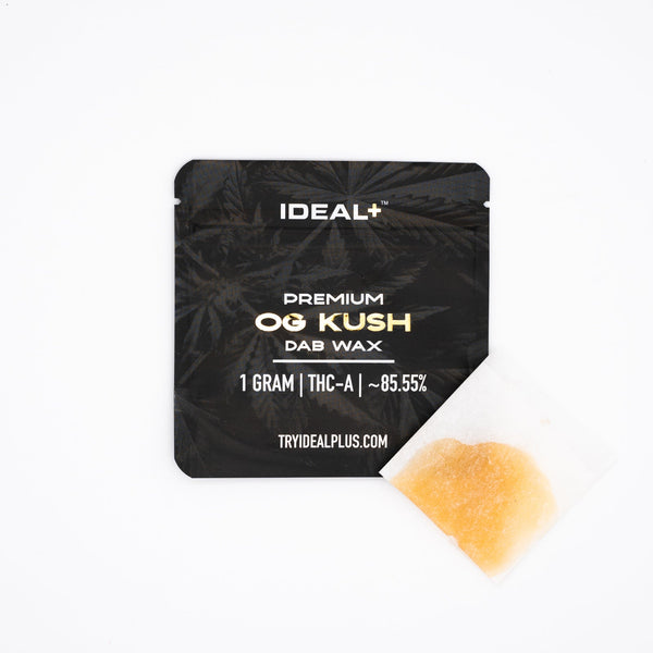 OG Kush 85.55% THCa Dab Wax 1g