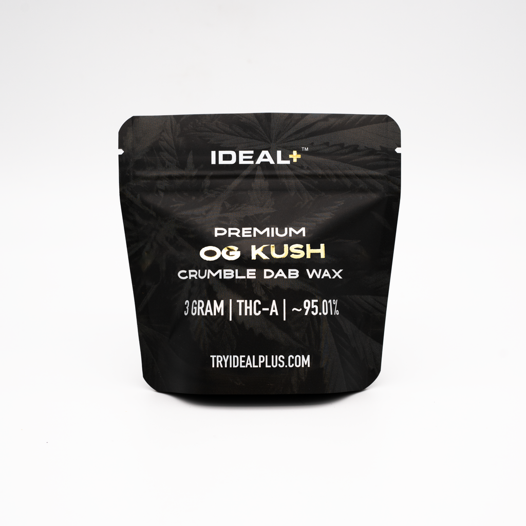OG Kush 96.66% THCa Crumble Dab Wax 3g