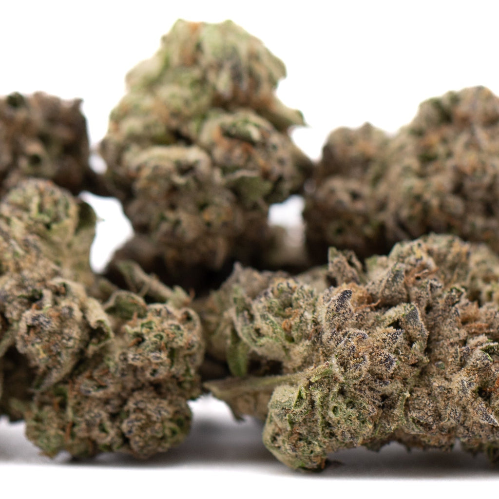 After Dark #2 THCa Flower: Sunset Sherbet Marijuana Buds with Green Hues